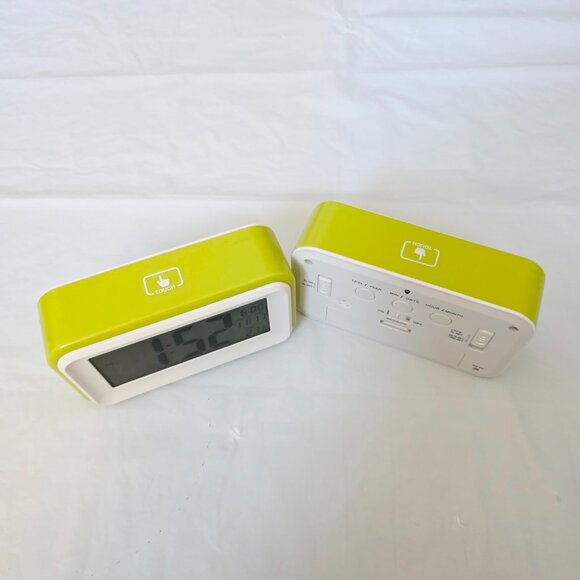 Green Digital Alarm Clocks, 2ct - Picture 4 of 7